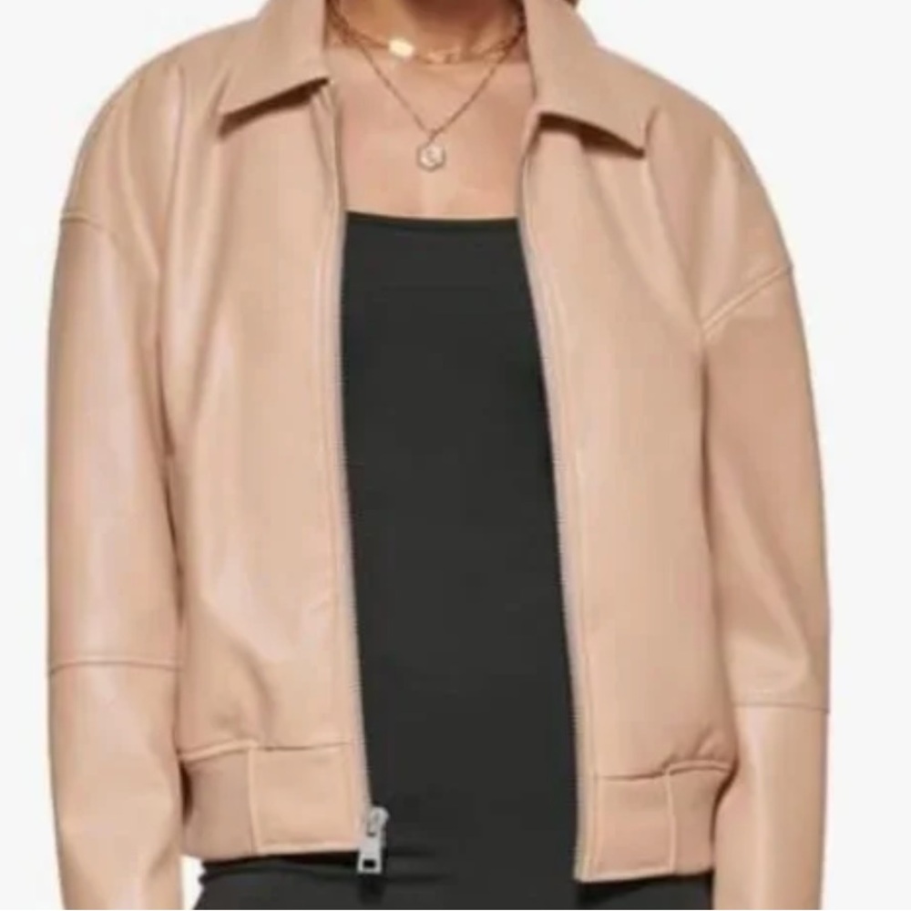 Levi’s Women’s Faux Leather Midweight Bomber Jacket